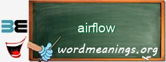 WordMeaning blackboard for airflow